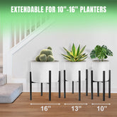 Plant Stand, Adjustable Flower Pot Holder